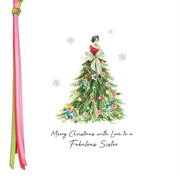 Merry Christmas With Love To A Fabulous Sister