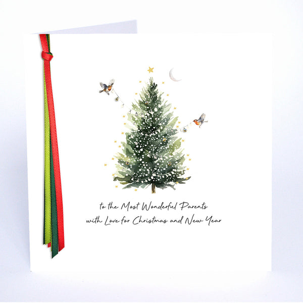To the Most Wonderful Parents With Love For Christmas...