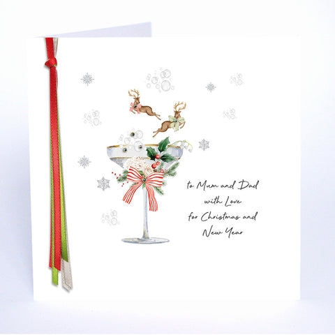 To Mum And Dad With Love For Christmas...