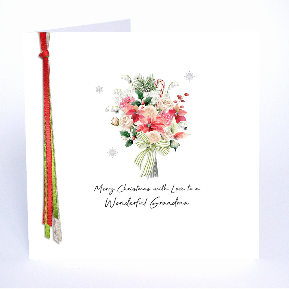 Merry Christmas With Love To A Wonderful Grandma