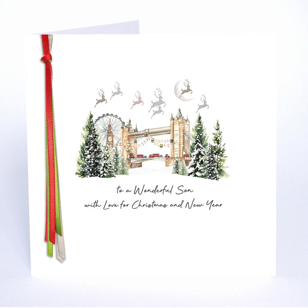 To A Wonderful Son With Love For Christmas...