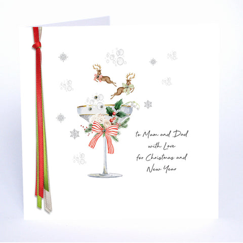 To Mam And Dad With Love For Christmas