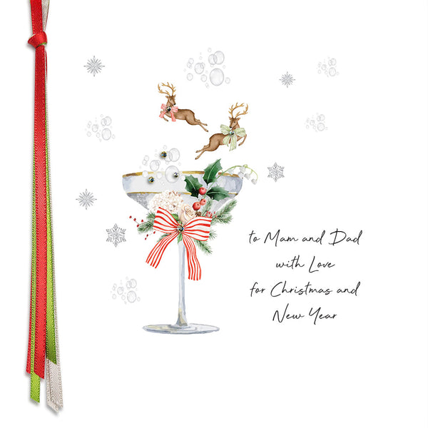 To Mam And Dad With Love For Christmas
