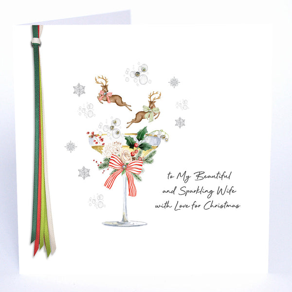 To My Beautiful and Sparkling Wife with Love for Christmas