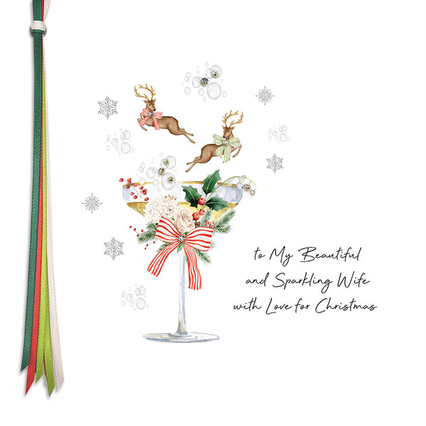 To My Beautiful and Sparkling Wife with Love for Christmas