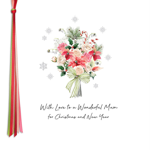 With Love To A Wonderful Mum With Love For Christmas