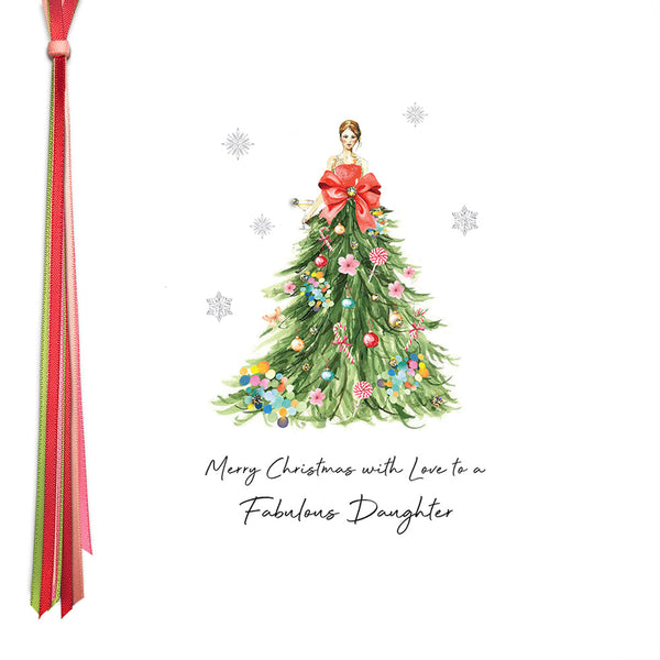 Merry Christmas With Love To A Fabulous Daughter