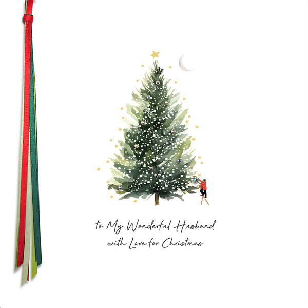 To My Wonderful Husband with Love for Christmas