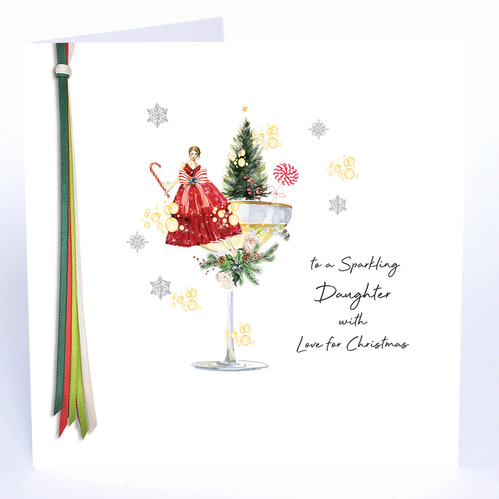 To a Sparkling Daughter With Love For Christmas