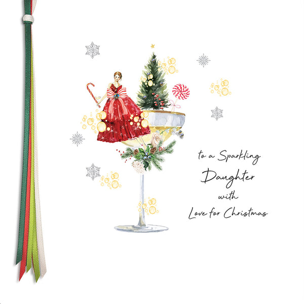 To a Sparkling Daughter With Love For Christmas