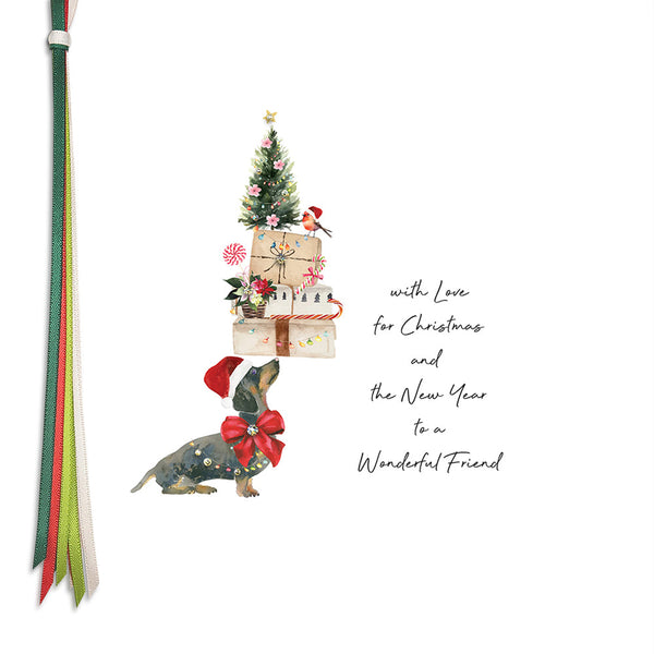 With Love for Christmas and the New Year to a Wonderful Friend