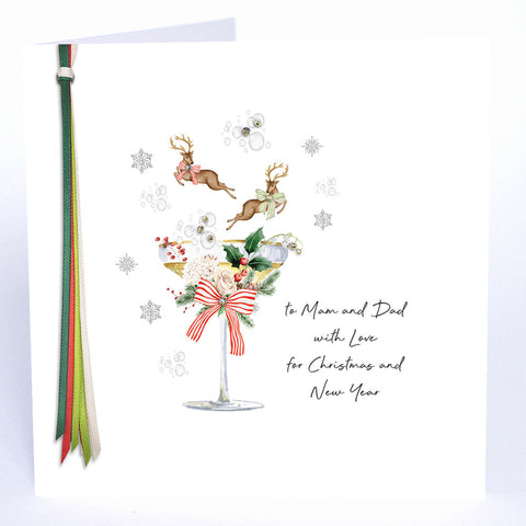 To Mam And Dad With Love For Christmas