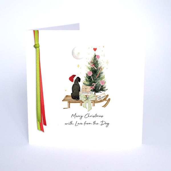 Merry Christmas with Love from the Dog