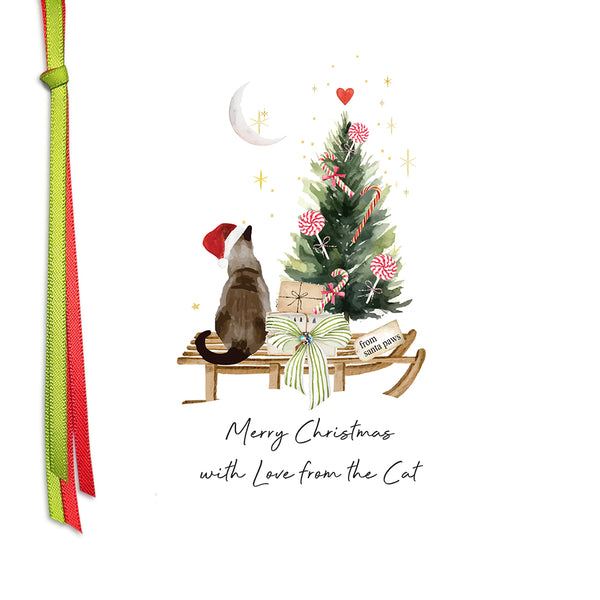 Merry Christmas with Love from the Cat