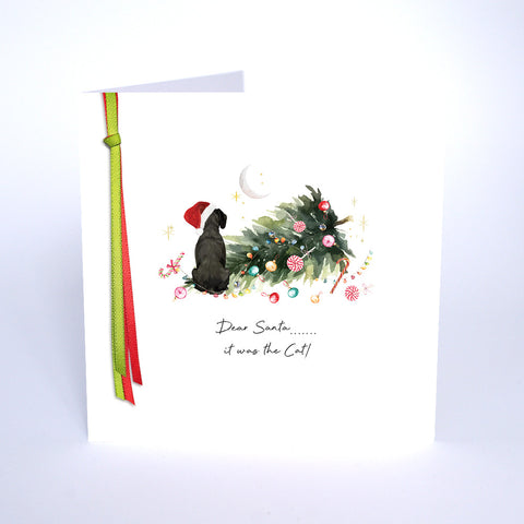 Dear Santa....... it was the Cat!