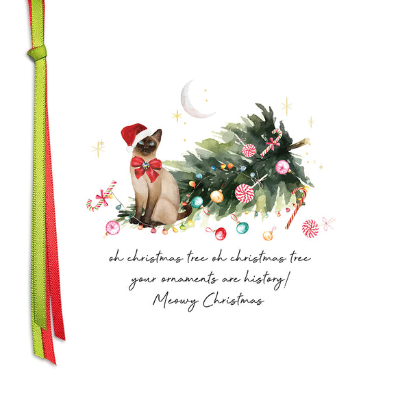 Oh Christmas Tree, Oh Christmas Tree ... Meowy Christmas
