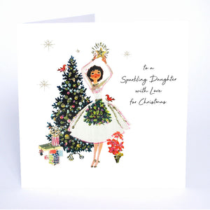To A Sparkling Daughter With Love For Christmas
