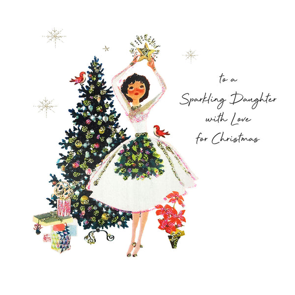 To A Sparkling Daughter With Love For Christmas