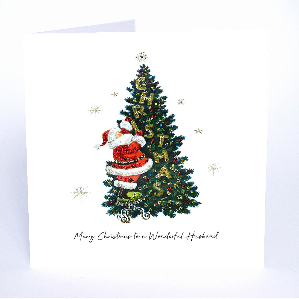 Merry Christmas Wonderful Husband (Tree)
