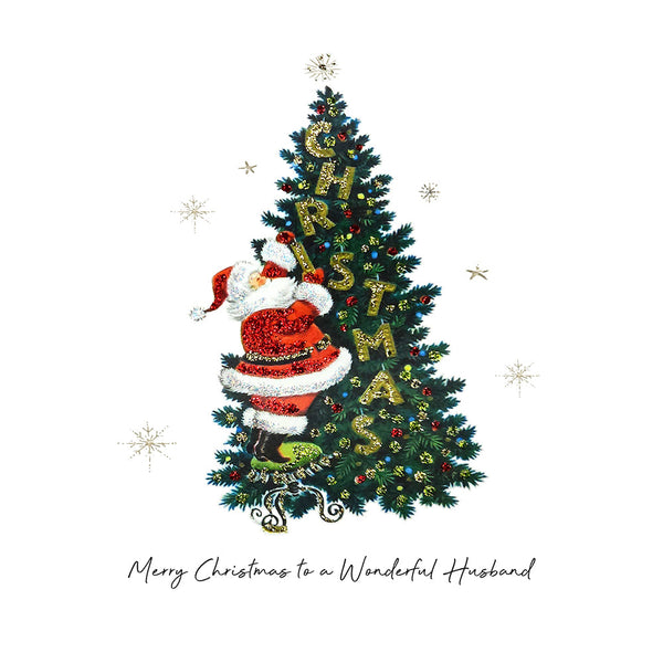 Merry Christmas Wonderful Husband (Tree)