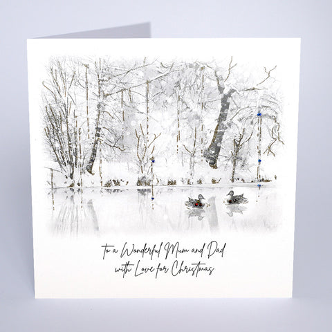 To a Wonderful Mum and Dad with Love for Christmas