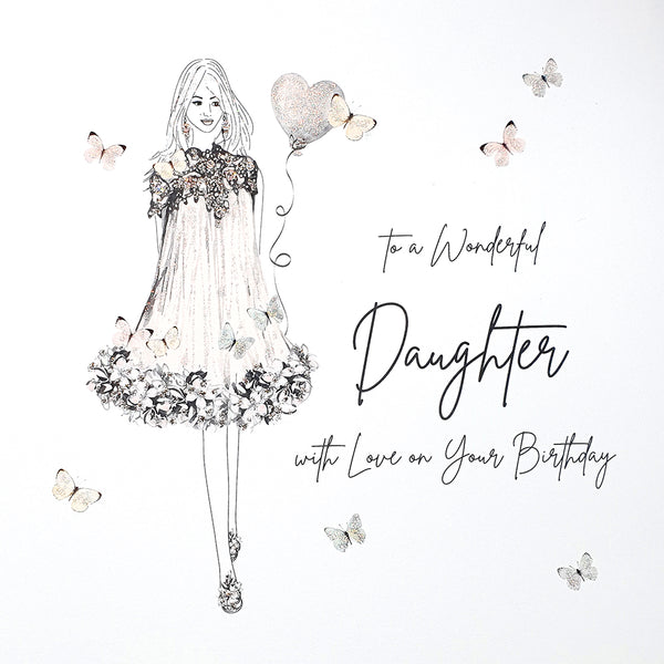 To a Wonderful Daughter, with Love on Your Birthday