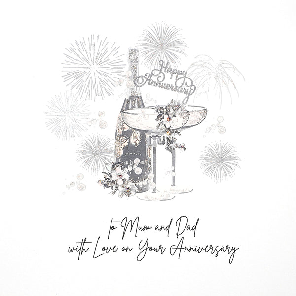 To Mum and Dad with Love on Your Anniversary