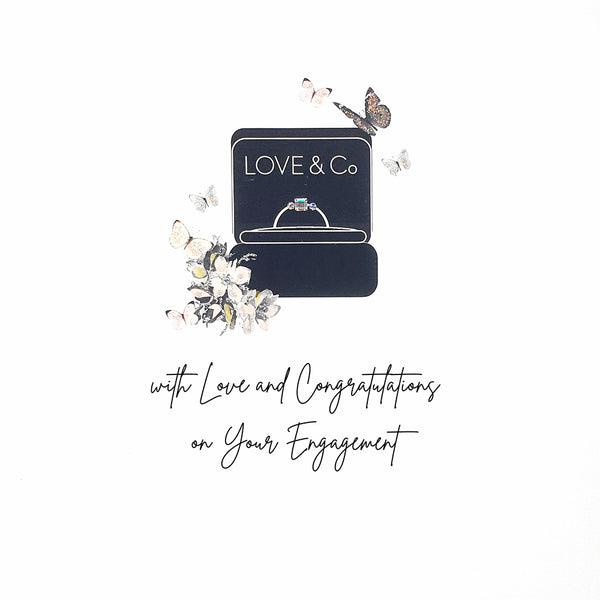 With Love and Congratulations on Your Engagement