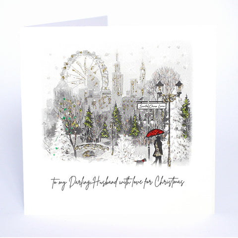 To My Darling Husband, with Love for Christmas