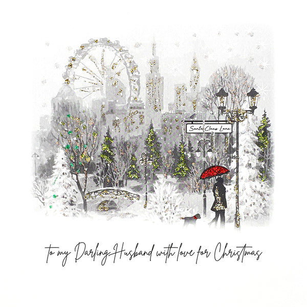 To My Darling Husband, with Love for Christmas
