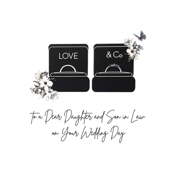 To a Dear Daughter & Son in Law on your Wedding Day
