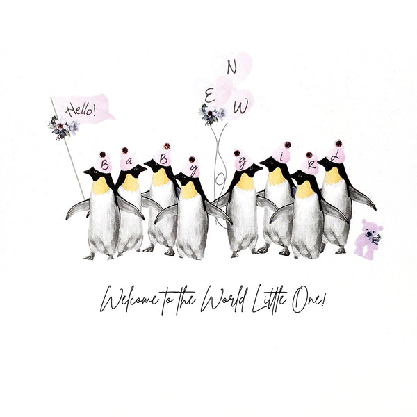 New Baby Girl (Penguins)
