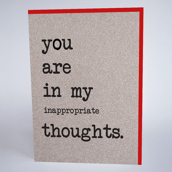 You Are In My Inappropriate Thoughts