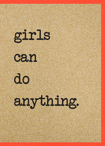 Girls Can Do Anything