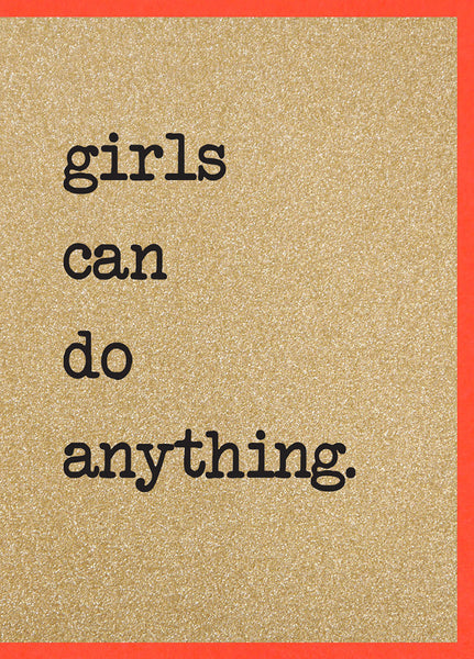 Girls Can Do Anything