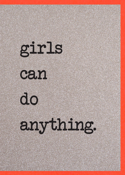 Girls Can Do Anything