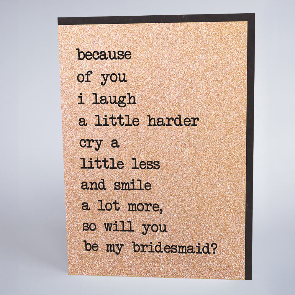 Will You Be My Bridesmaid?