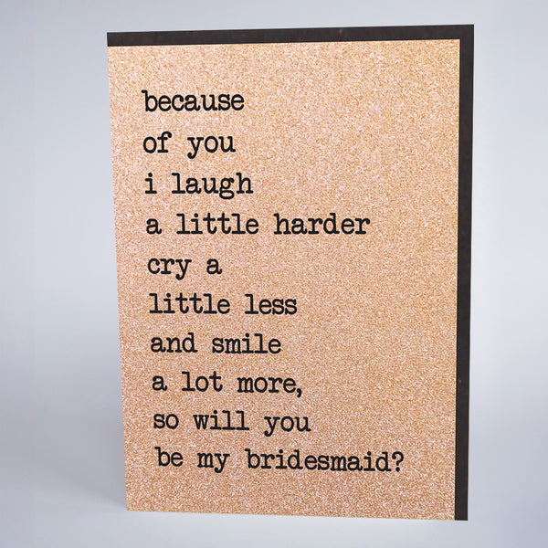 Will You Be My Bridesmaid?
