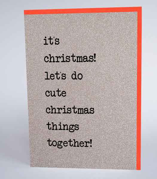 Lets Do Cute Christmas Things Together!