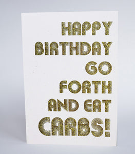 Go Forth and Eat Carbs