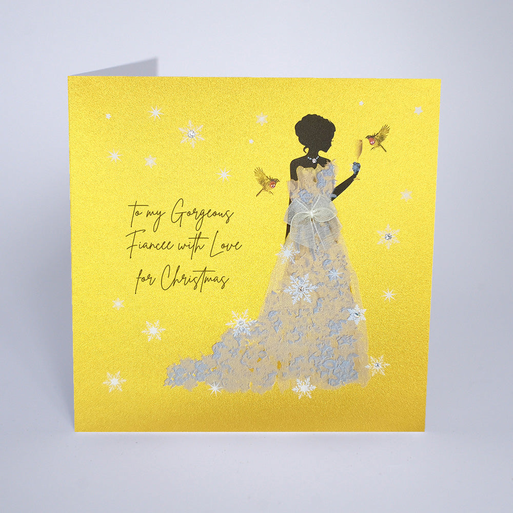To My Gorgeous Fiancée With Love for Christmas