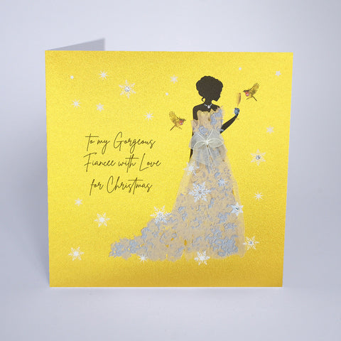 To My Gorgeous Fiancée With Love for Christmas
