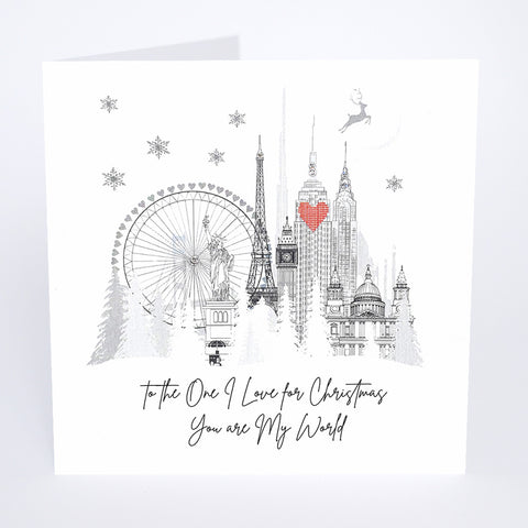 To the One I Love for Christmas - You are My World