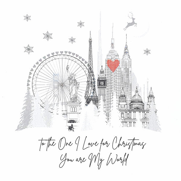 To the One I Love for Christmas - You are My World