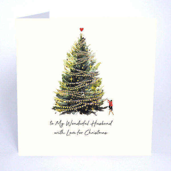 To My Wonderful Husband With Love for Christmas