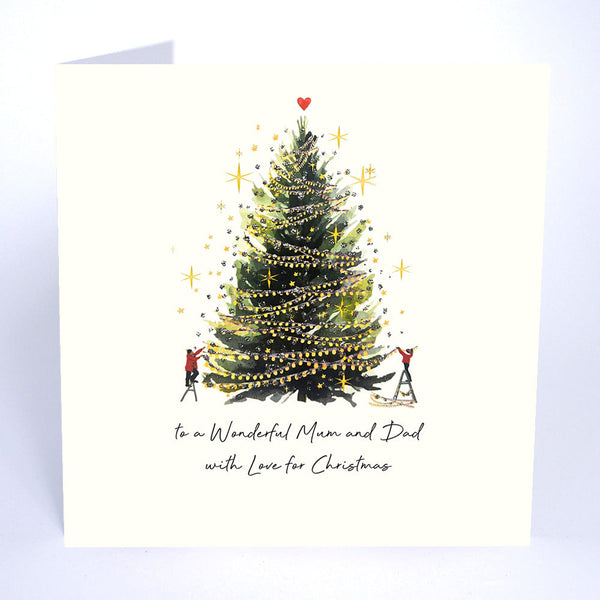 To a Wonderful Mum and Dad / Mam and Dad