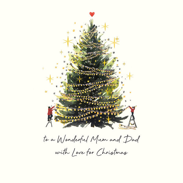 To a Wonderful Mum and Dad / Mam and Dad