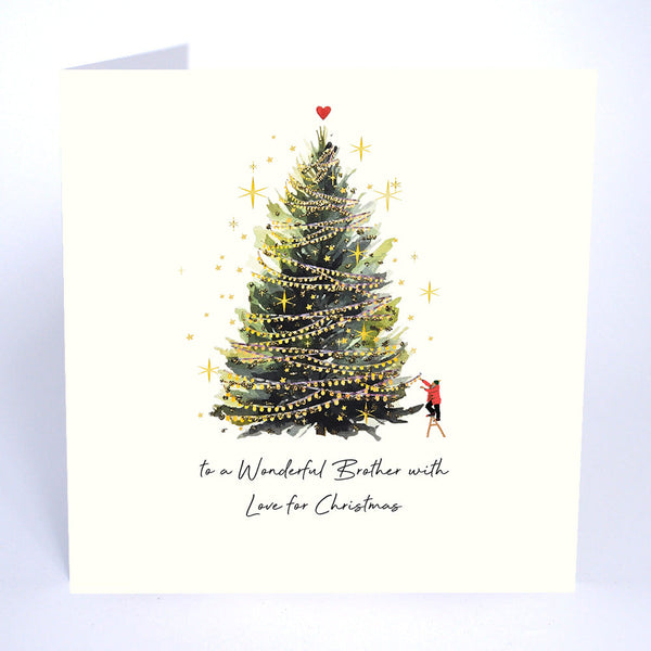 To a Wonderful Brother With Love for Christmas
