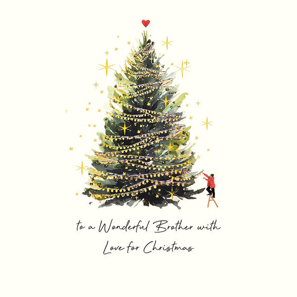 To a Wonderful Brother With Love for Christmas