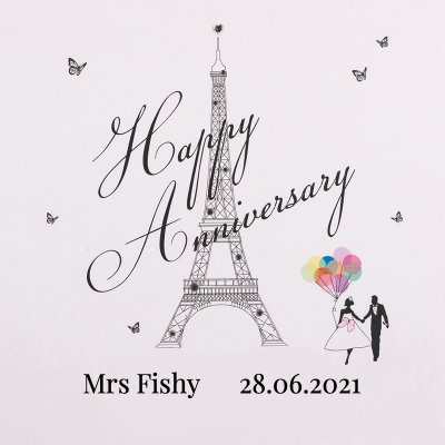 Happy Anniversary - Eiffel Tower